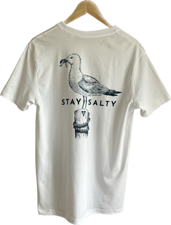 Yorkshire Sea Salt Seagull T-shirt Back
