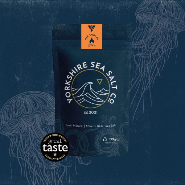 Image of Yorkshire Sea Salt Oak Smoked Sea Salt Great Taste Award