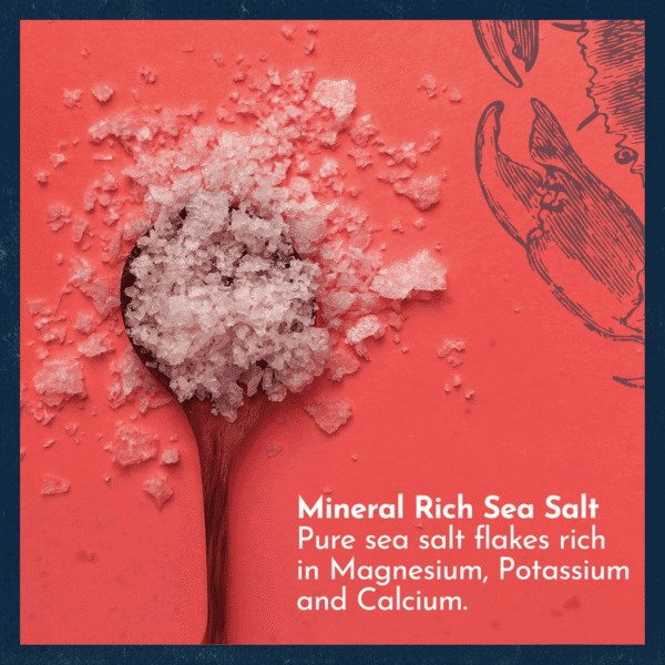 Chilli Infused Sea Salt Salt Spoon Crab Yorkshire Sea Salt Co. image of Chilli Infused Sea Salt Salt Spoon Crab Yorkshire Sea Salt Co.