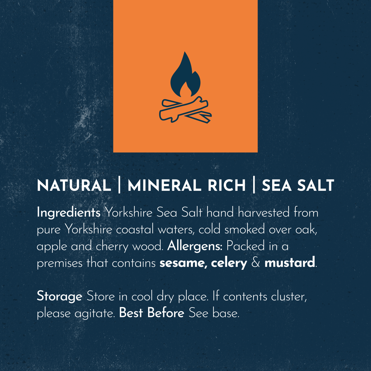 image of Oak Smoked Back of Details Jelly Fish Yorkshire Sea Salt Co.