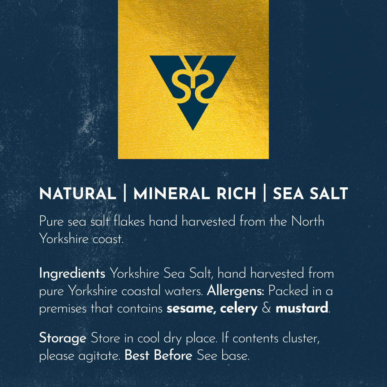 image of Yorkshire Sea Salt Back of details Octopus Yorkshire Sea Salt Co.