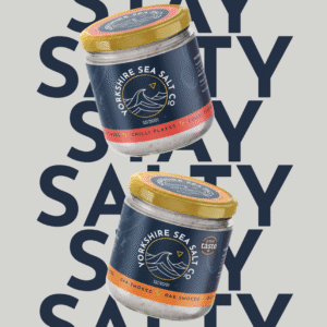 Chilli & Smoked Duo image of chilli infused and oak smoked yorkshire sea salt