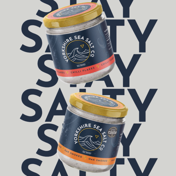 Chilli & Smoked Duo image of chilli infused and oak smoked yorkshire sea salt